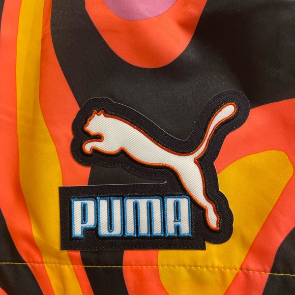 Puma Swim/Active Neon Lava Short- Men’s Size Large - Picture 3 of 7